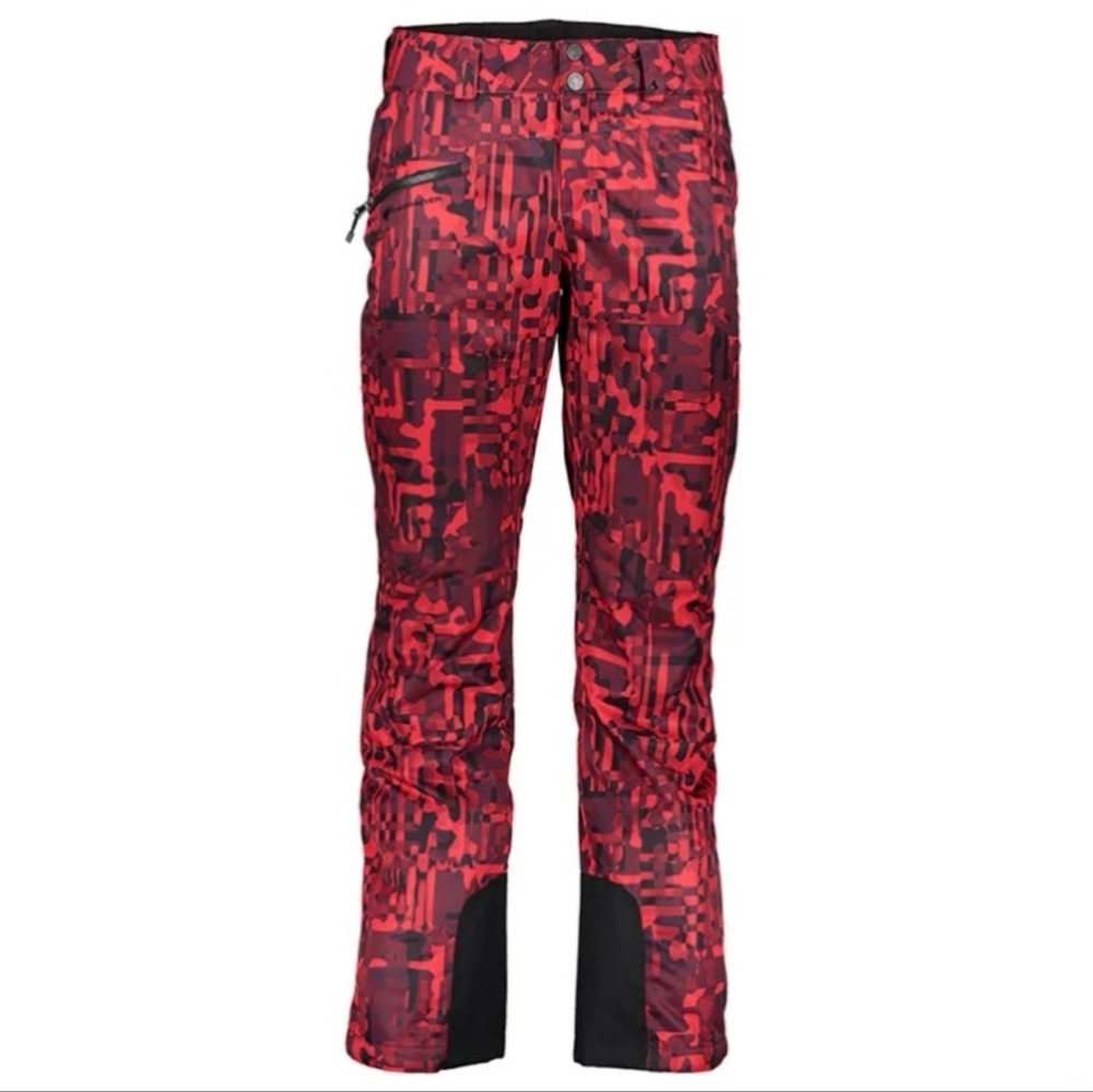 Obermeyer Malta Ski Pant in Carmine Camo Sz 18 NWT